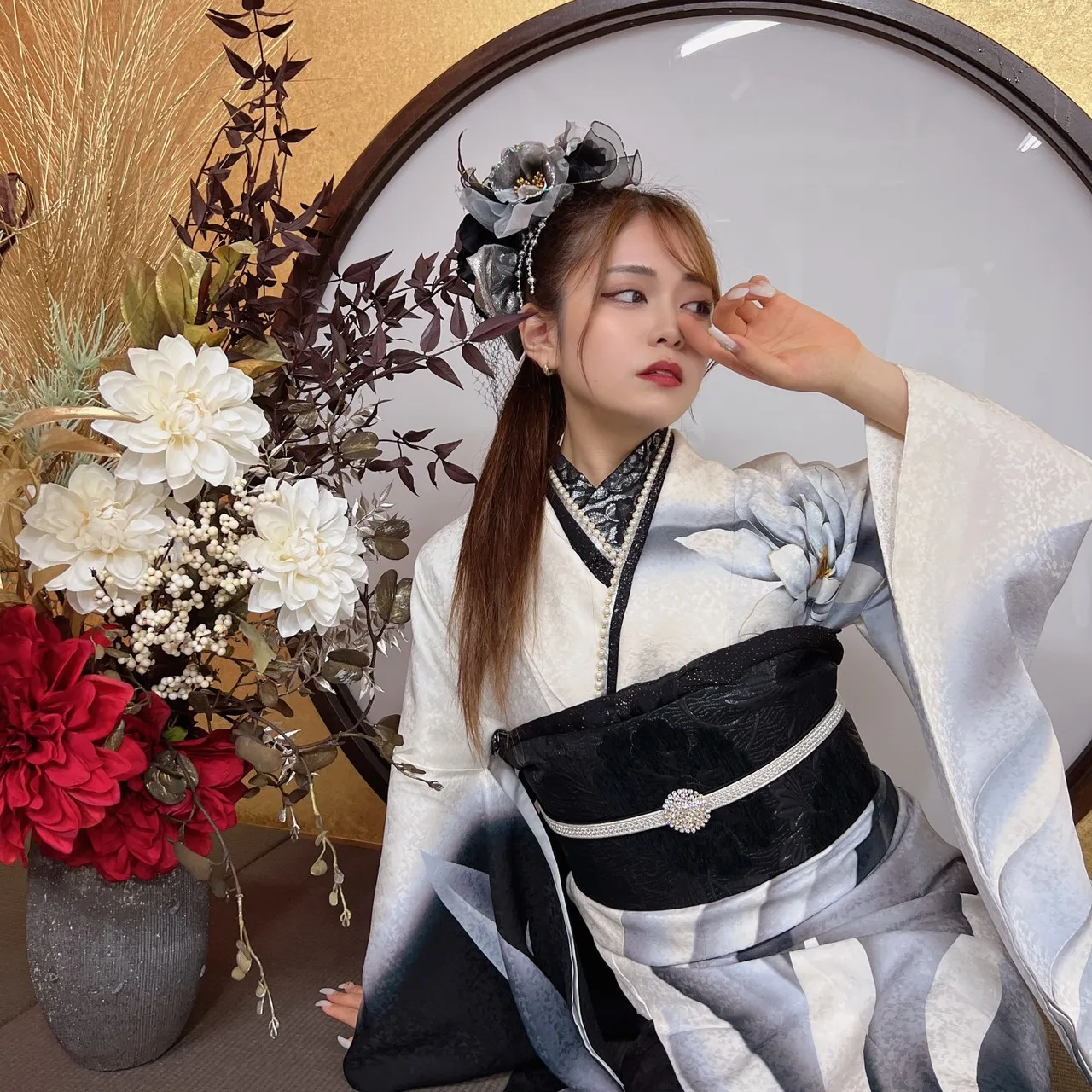 成人式 レンタル 振袖 可愛い 今どき 撮影 求人募集 リクルート スタッフ 募集 ヘアアレンジ