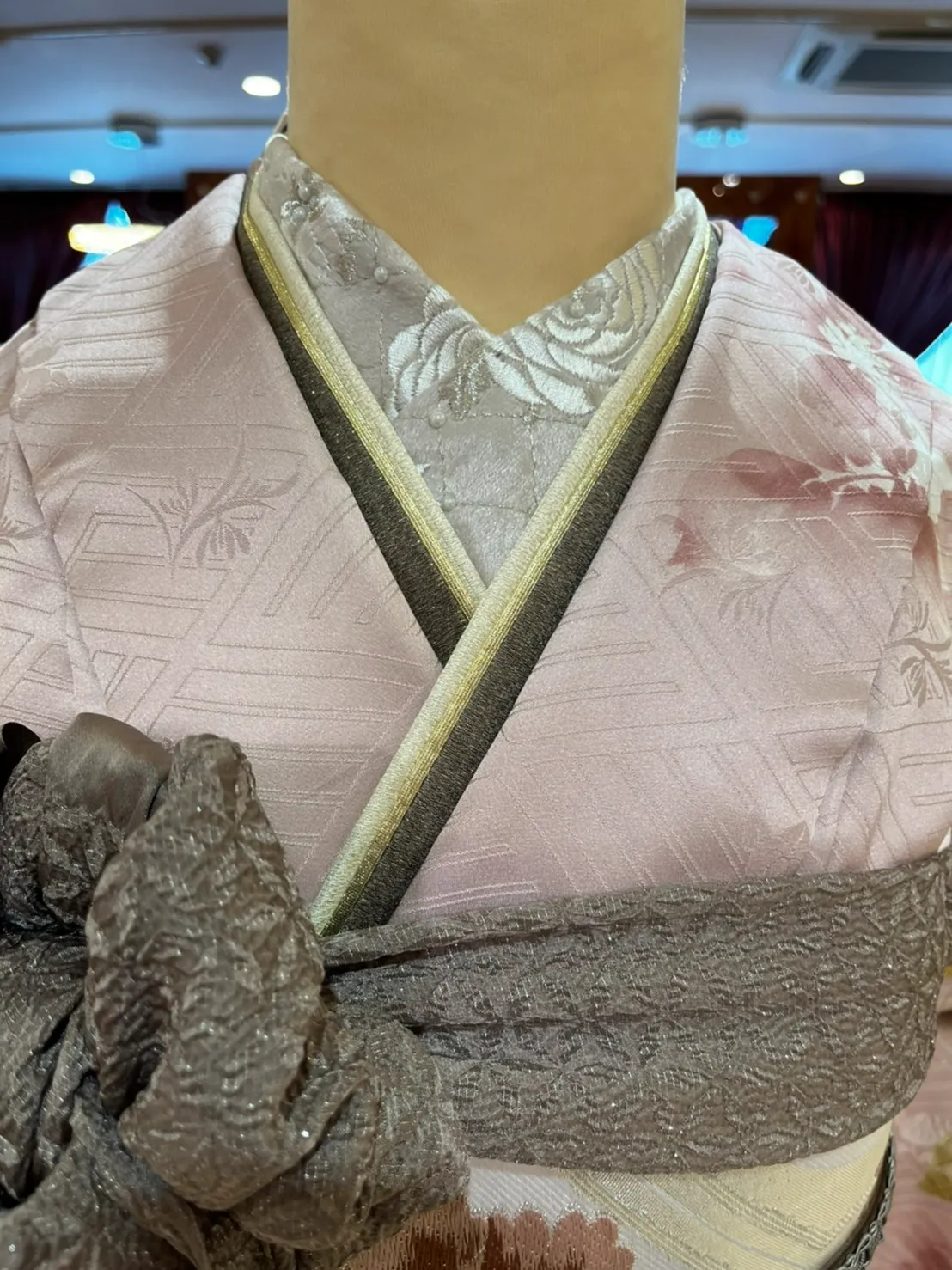 振袖　レンタル　池田エライザ　ピンク
