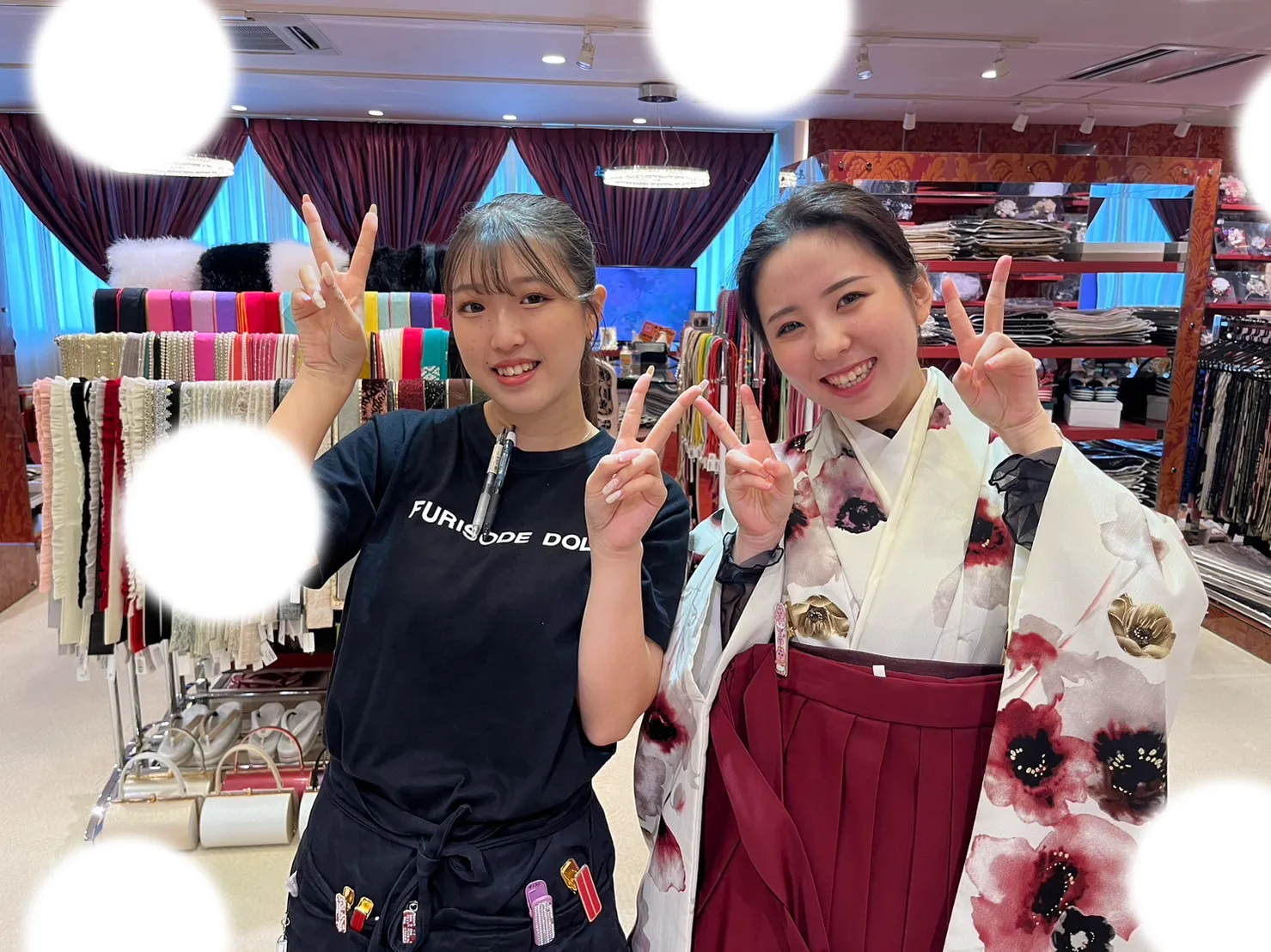 袴レンタル イマドキ くすみ かわいい