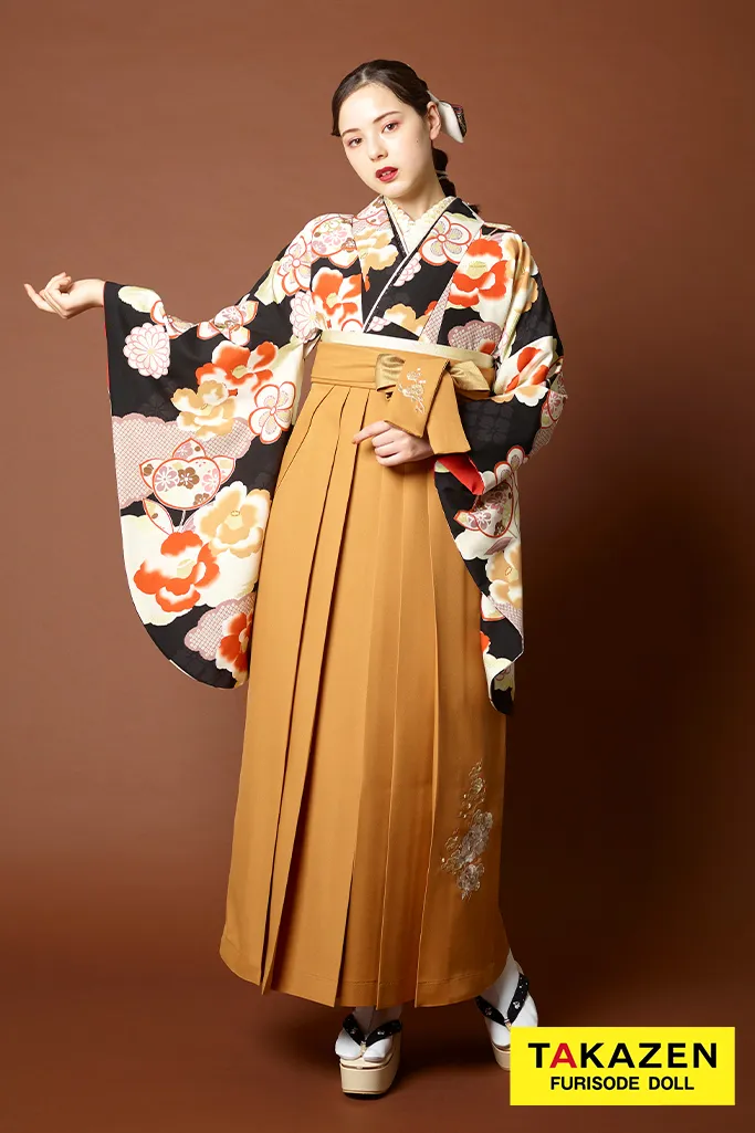 卒業式 レンタル 袴 可愛い 今どき 淡い色