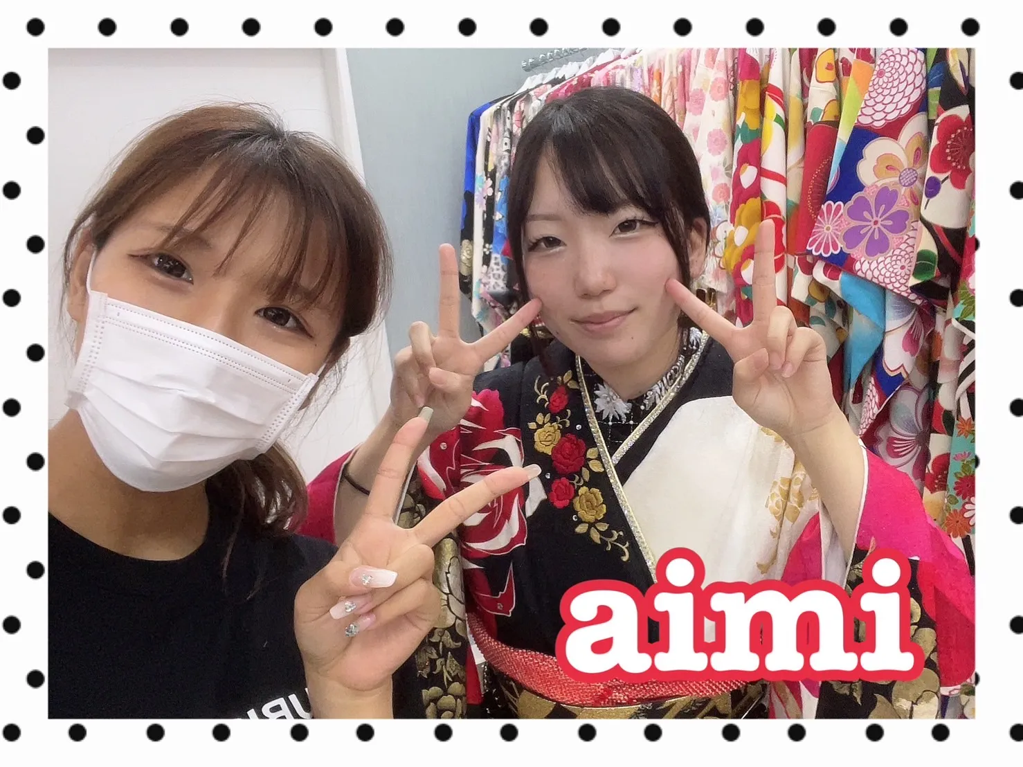 【TAKAZEN橿原店】31日♡2026年成人のプチプラモードのカッコいいバラ柄お振袖姫ちゃん♡