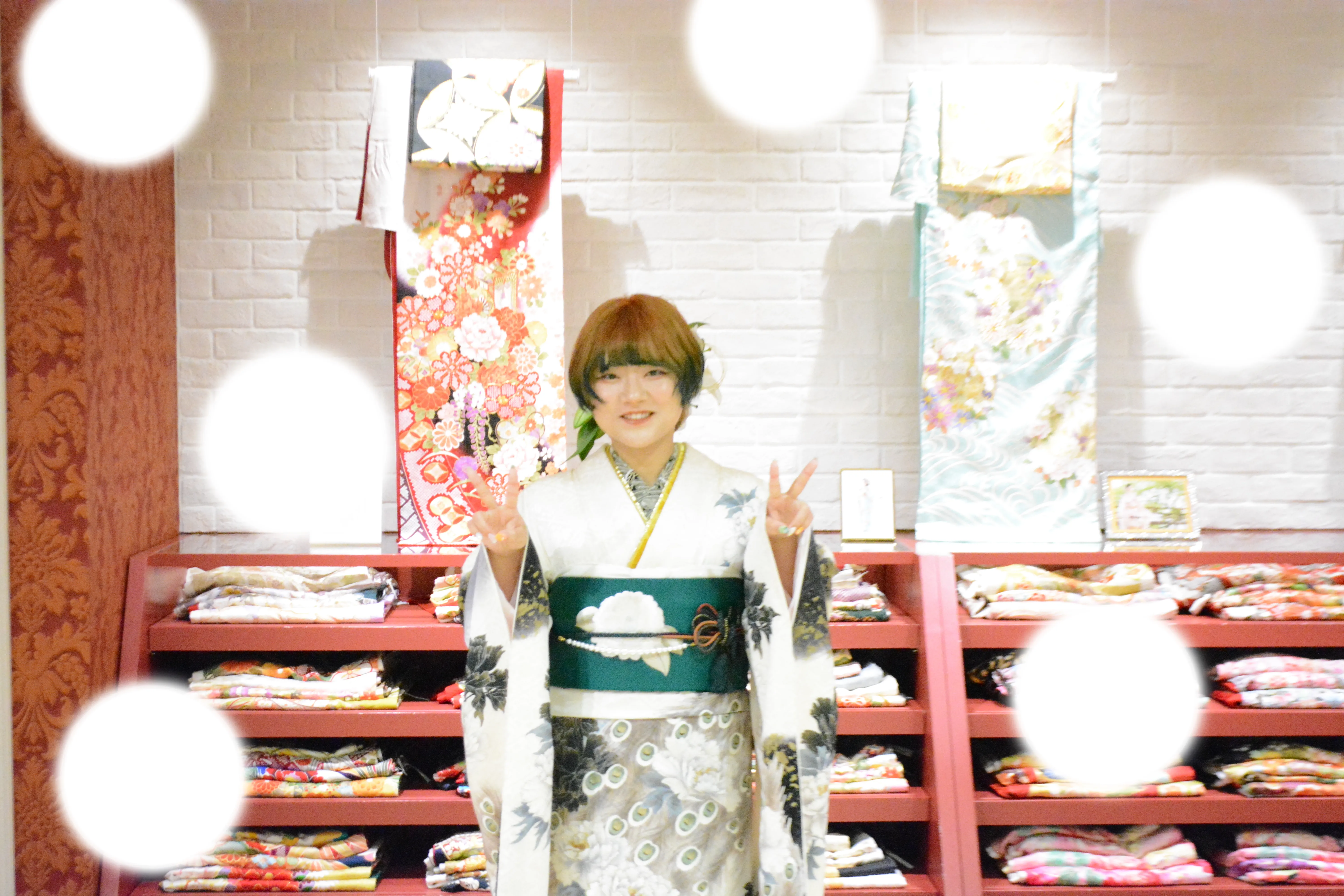 TAKAZEN　かわいい　振袖
