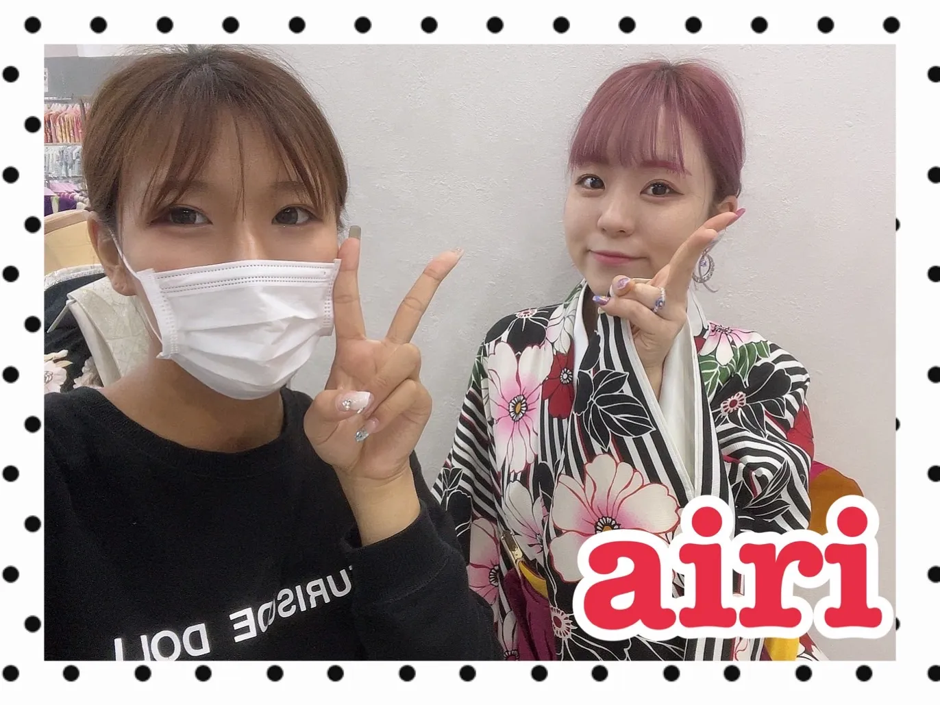 【TAKAZEN橿原店】21日♡2024年卒業のレトロポップなボルドーグラデーションの卒業式袴姫ちゃん♡