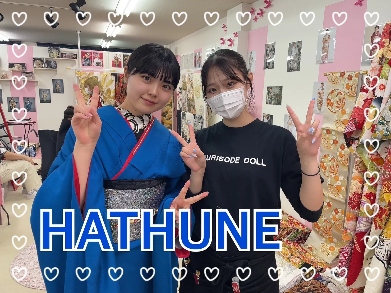 振袖 レンタル 奈良 かわいい 青 オシャレ