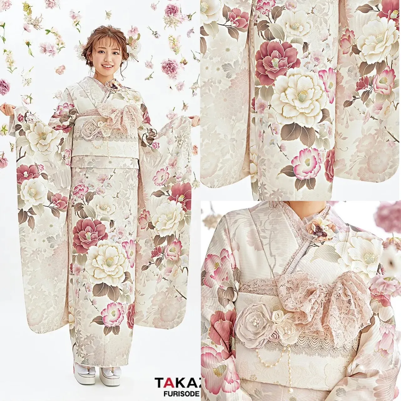 振袖レンタル 奈良 橿原 かわいい おしゃれ 個性派 かわいい かっこいい くすみ イマドキ