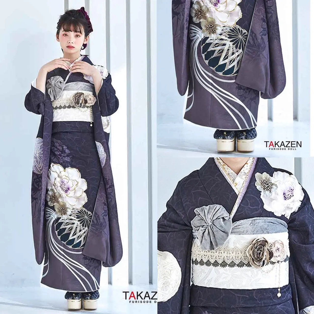 振袖レンタル 奈良 橿原 かわいい おしゃれ 個性派 かわいい かっこいい くすみ イマドキ ヴィンテージ