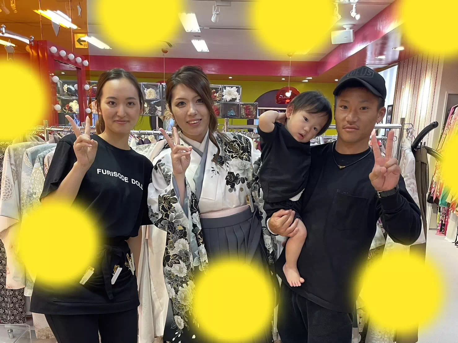 TAKAZEN神戸三宮店　前撮り撮影会　イマドキ　カワイイ　コディネート　振袖　レンタル　くすみ　派手　キラキラ　かわいい　おしゃれ　イマドキ　成人式