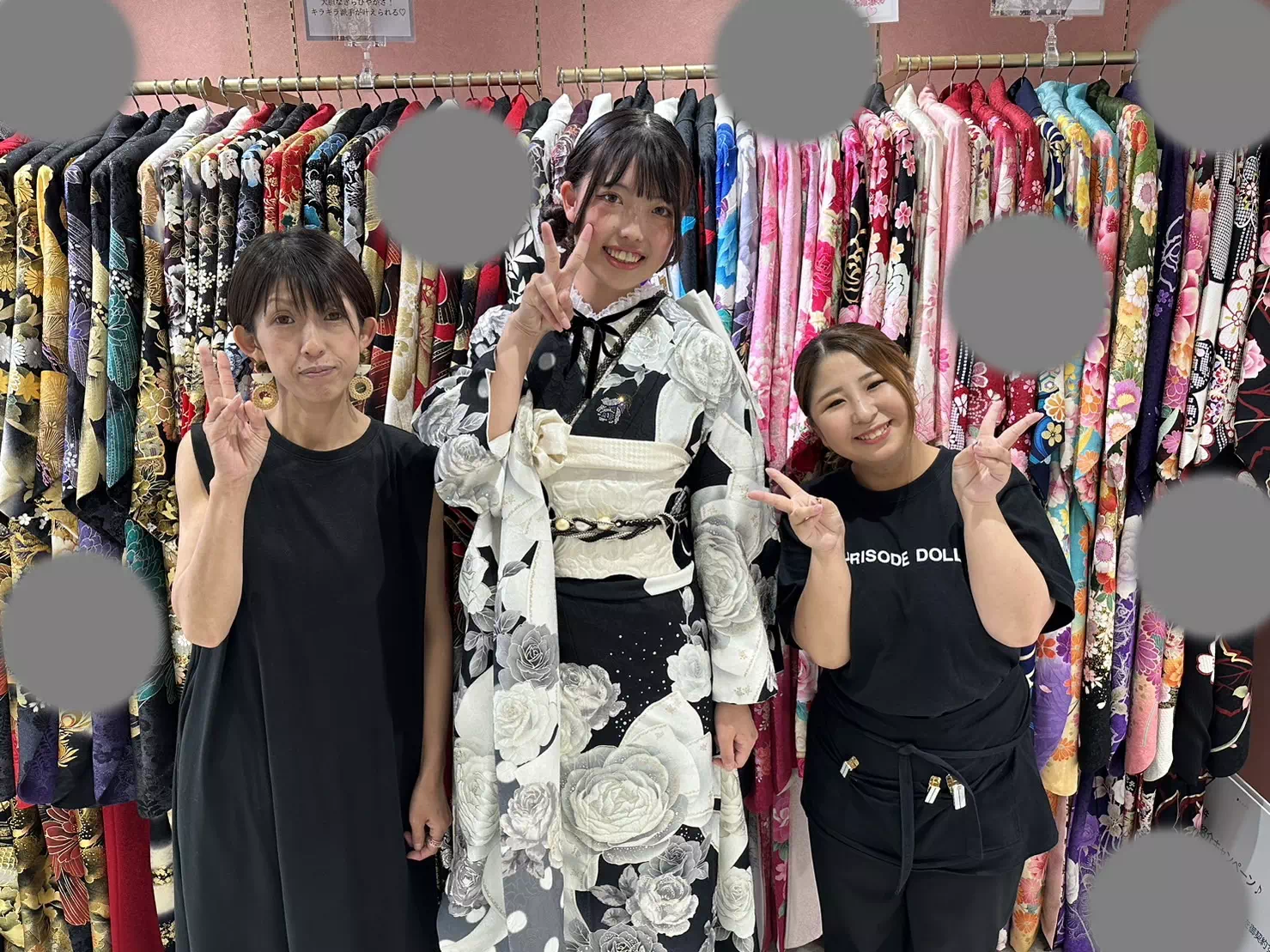【TAKAZEN姫路店】♡23日 大人気!スワロフスキー×パールがキラキラで可愛さ可愛さUP!女の子の可愛いが詰まった2026年成人ヘップバーンのお振袖の姫ちゃんのご紹介♡