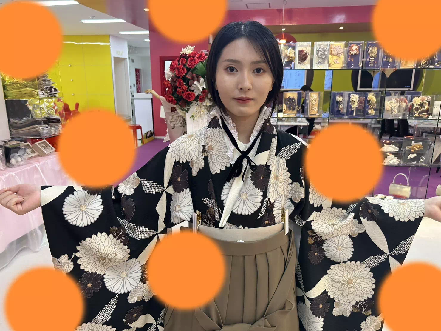 TAKAZEN神戸店 卒業式 袴レンタル イマドキ くすみカラー おすすめ リボン レース 前撮り撮影会