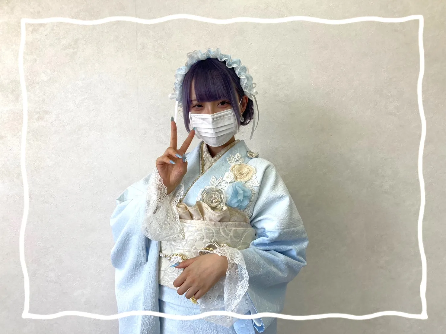 振袖レンタル 奈良 橿原 かわいい おしゃれ 個性派 かわいい かっこいい くすみ イマドキ
