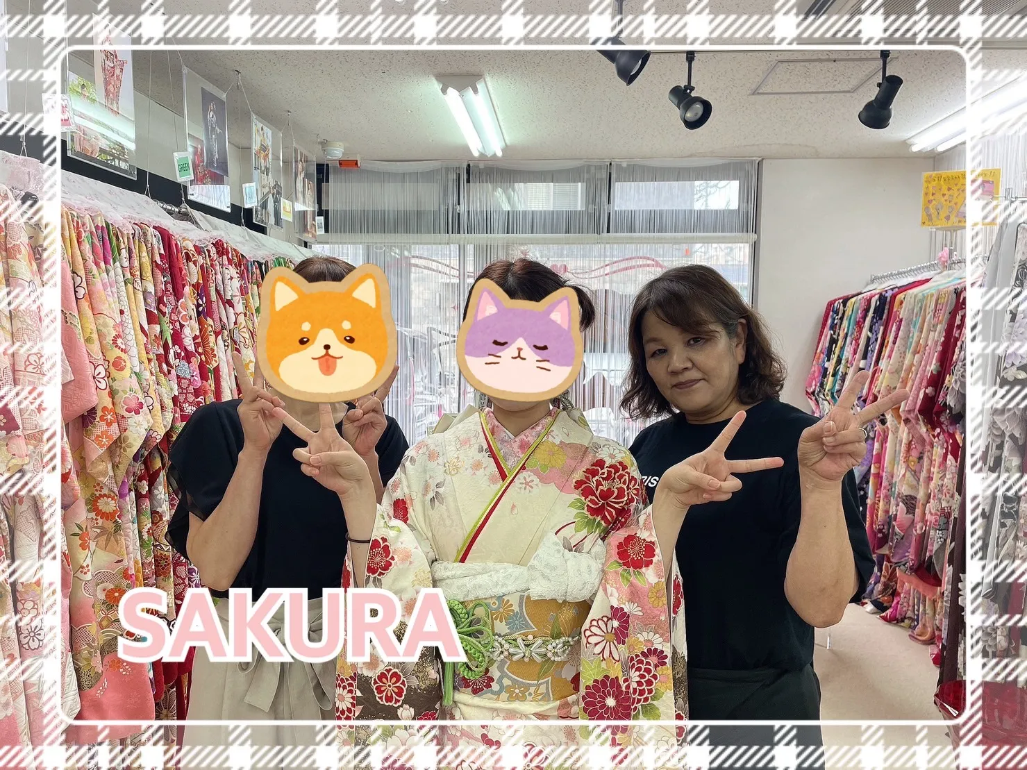 振袖 レンタル 奈良 前撮り撮影会 かわいい ピンク 古典