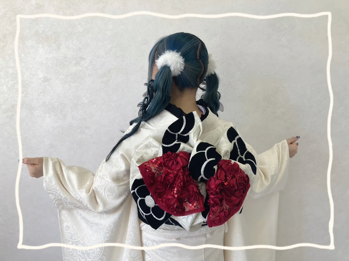 振袖レンタル 奈良 橿原 かわいい おしゃれ 個性派 かわいい かっこいい くすみ イマドキ