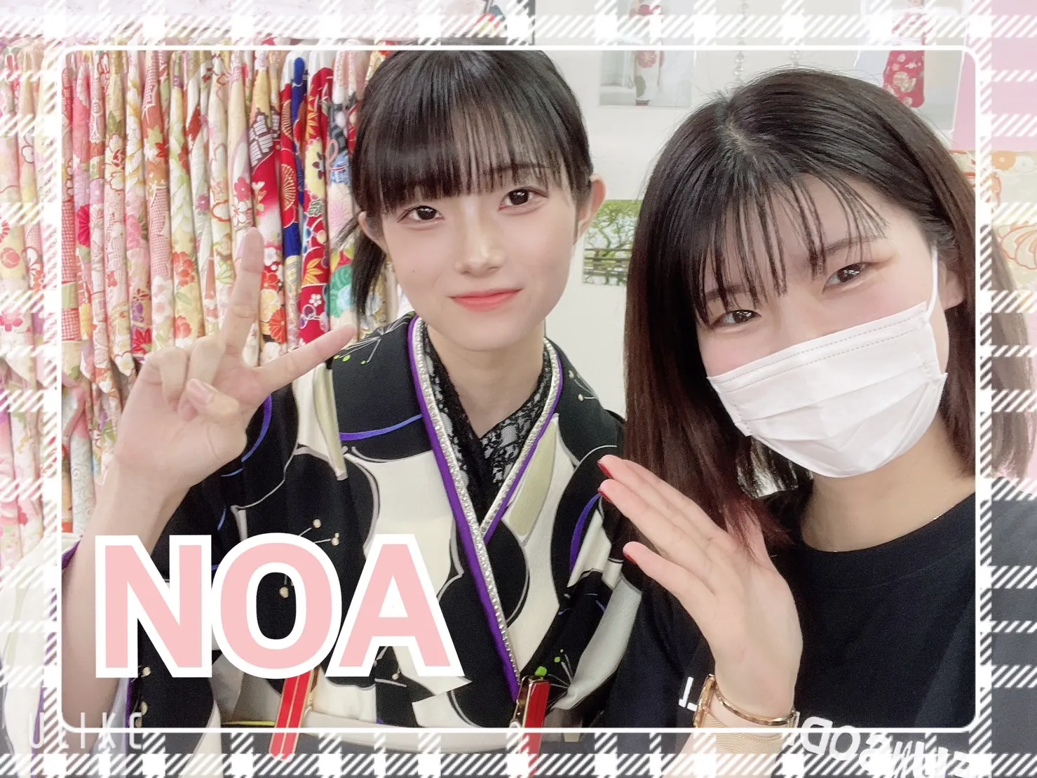 袴 前撮り撮影会 可愛い オシャレ 黒色