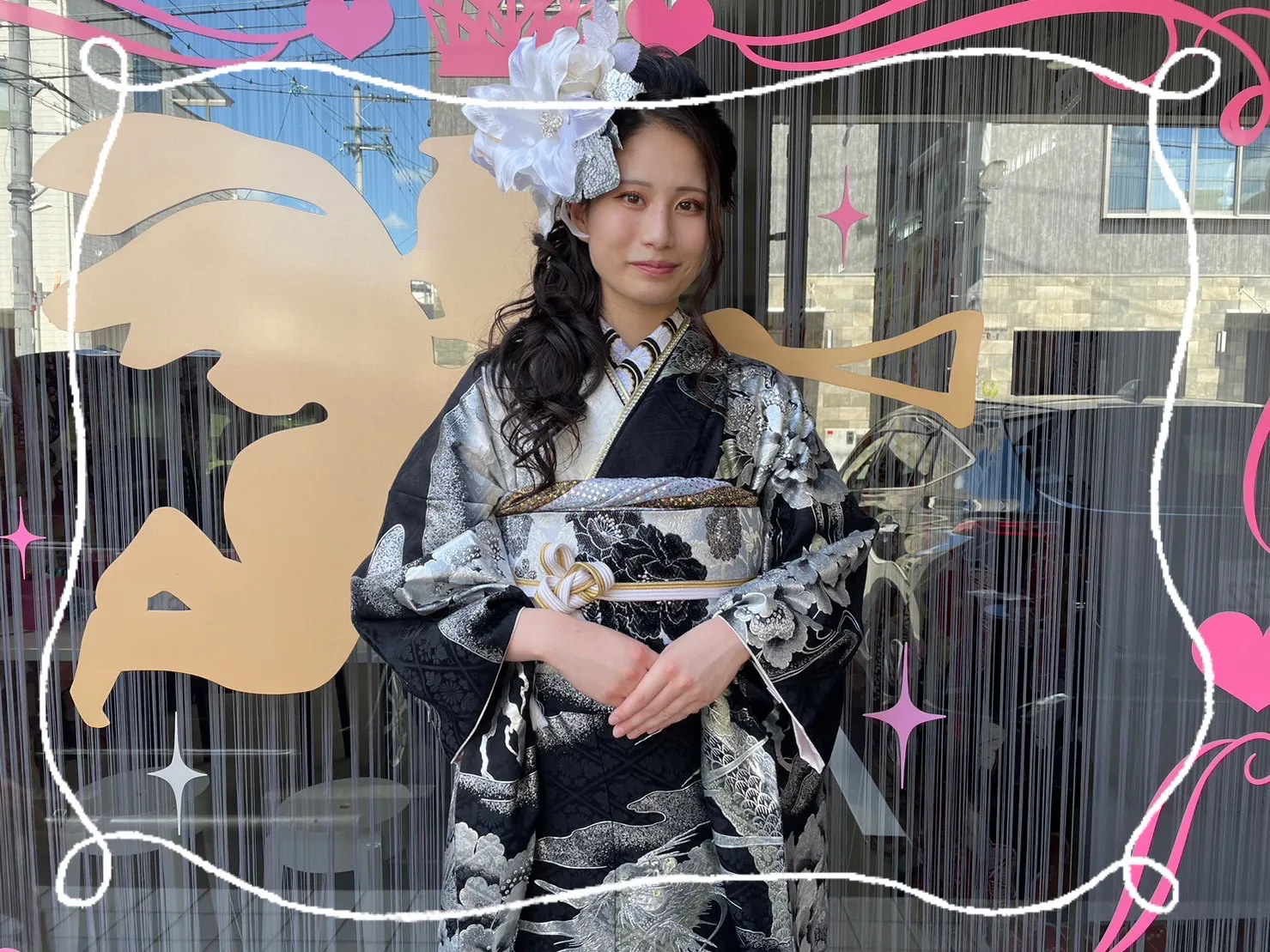 振袖 レンタル 奈良 前撮り撮影会 かわいい 赤 古典