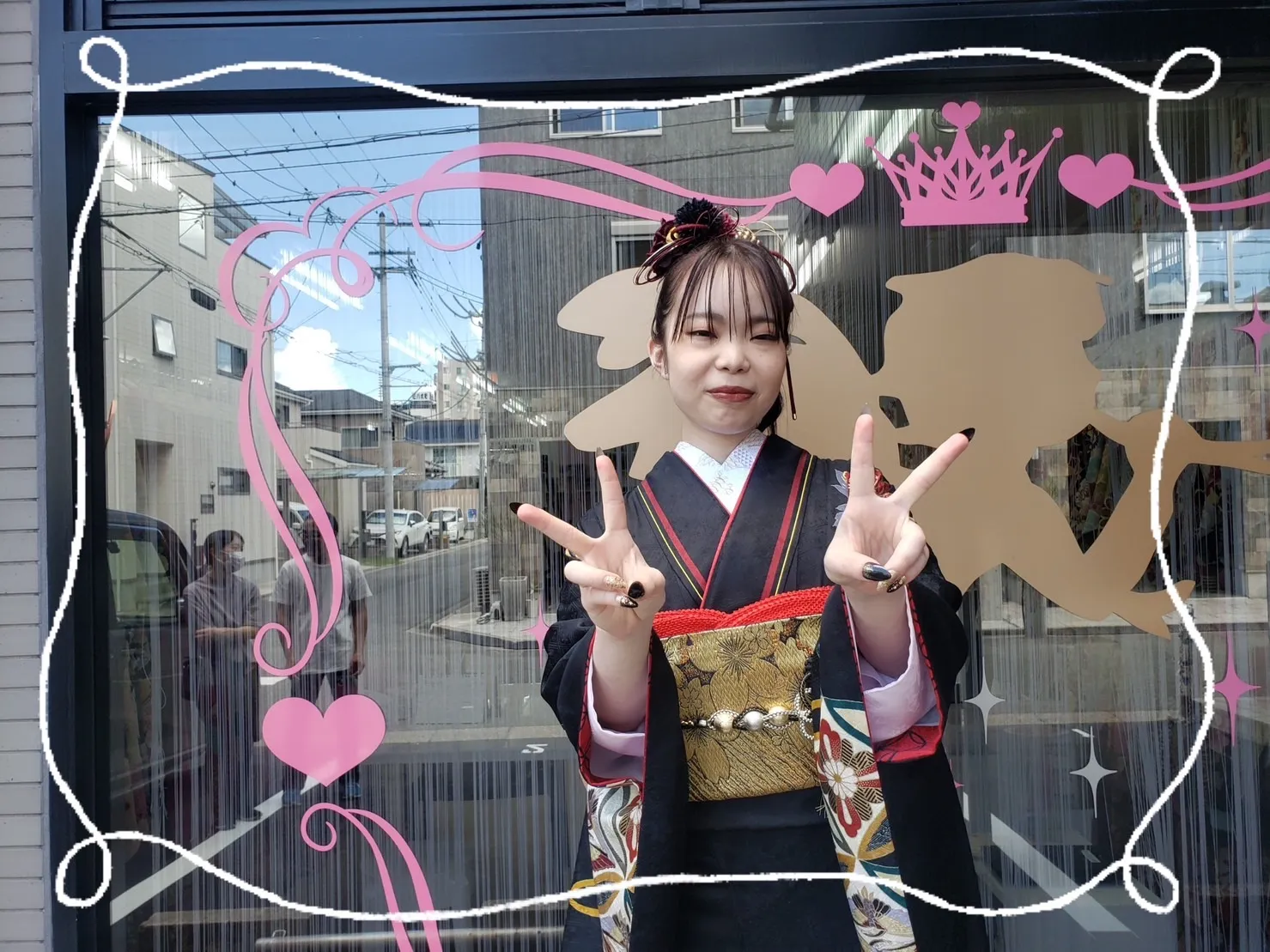 振袖 レンタル 奈良 前撮り撮影会 かわいい 赤 古典