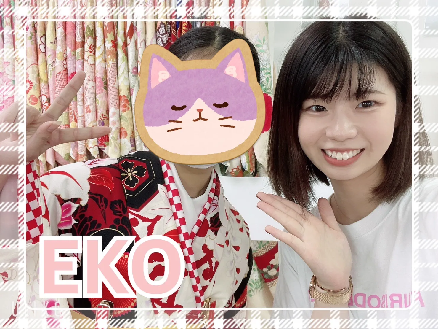 袴　前撮り撮影会　可愛い　赤