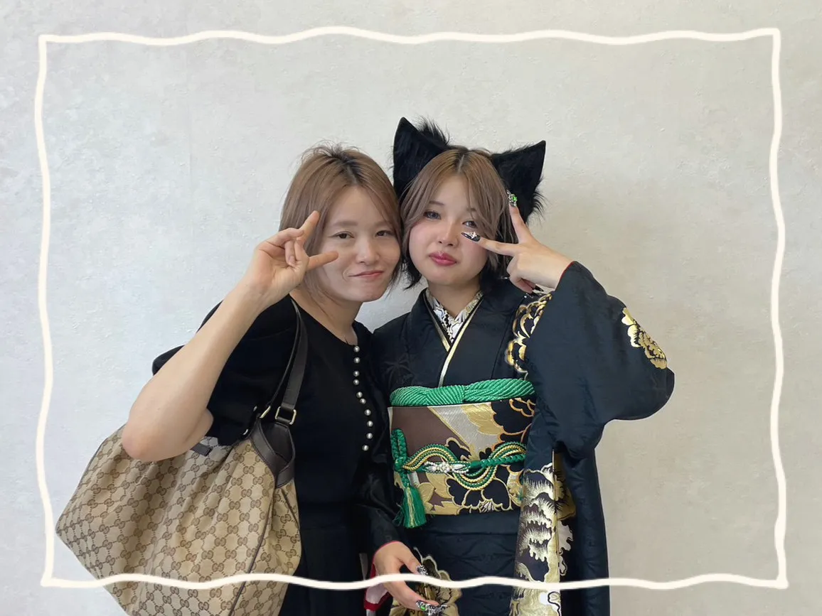 振袖レンタル 奈良 橿原 かわいい おしゃれ 個性派 かわいい かっこいい くすみ イマドキ