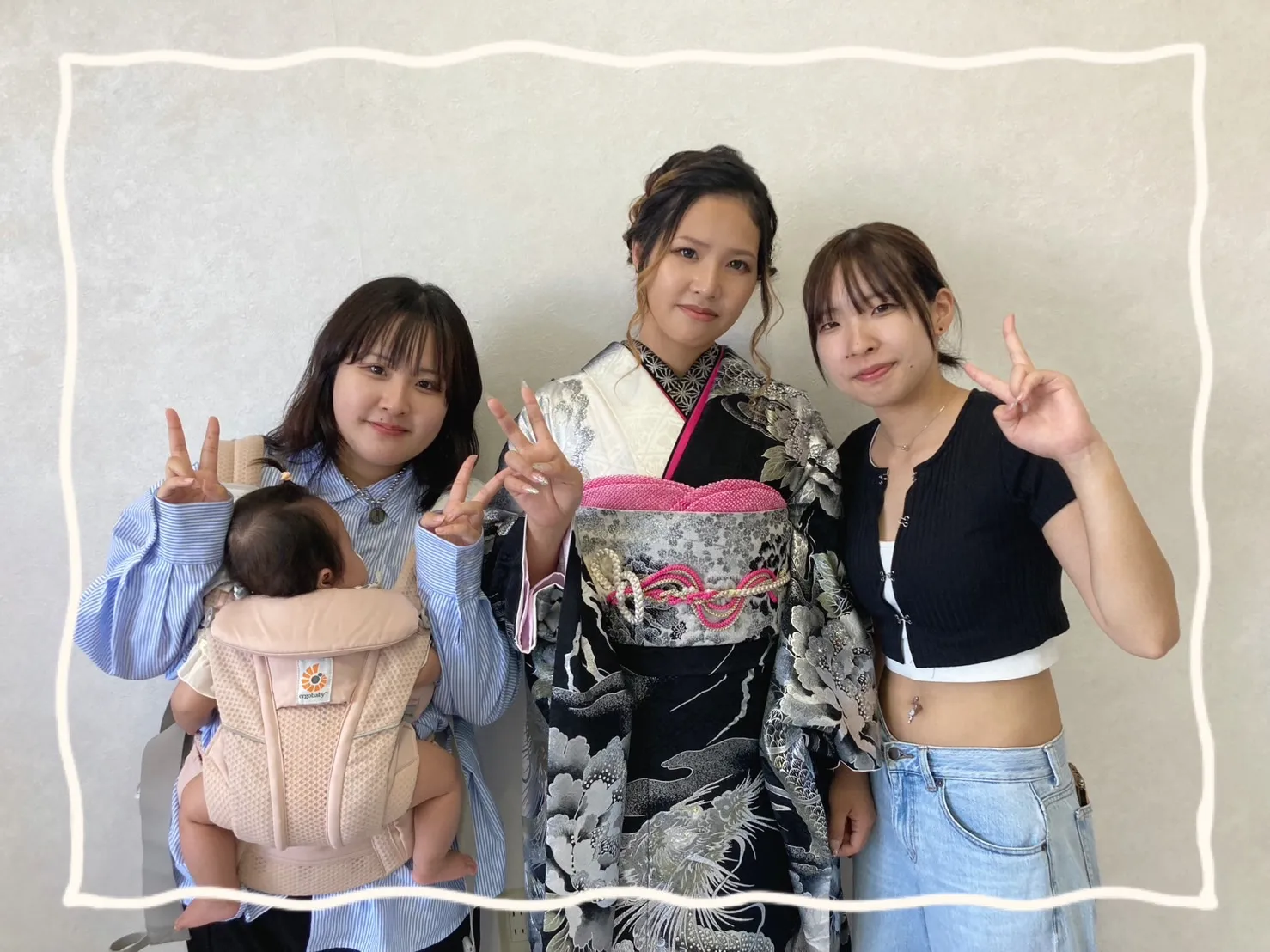 振袖レンタル 奈良 橿原 かわいい おしゃれ 個性派 かわいい かっこいい くすみ イマドキ