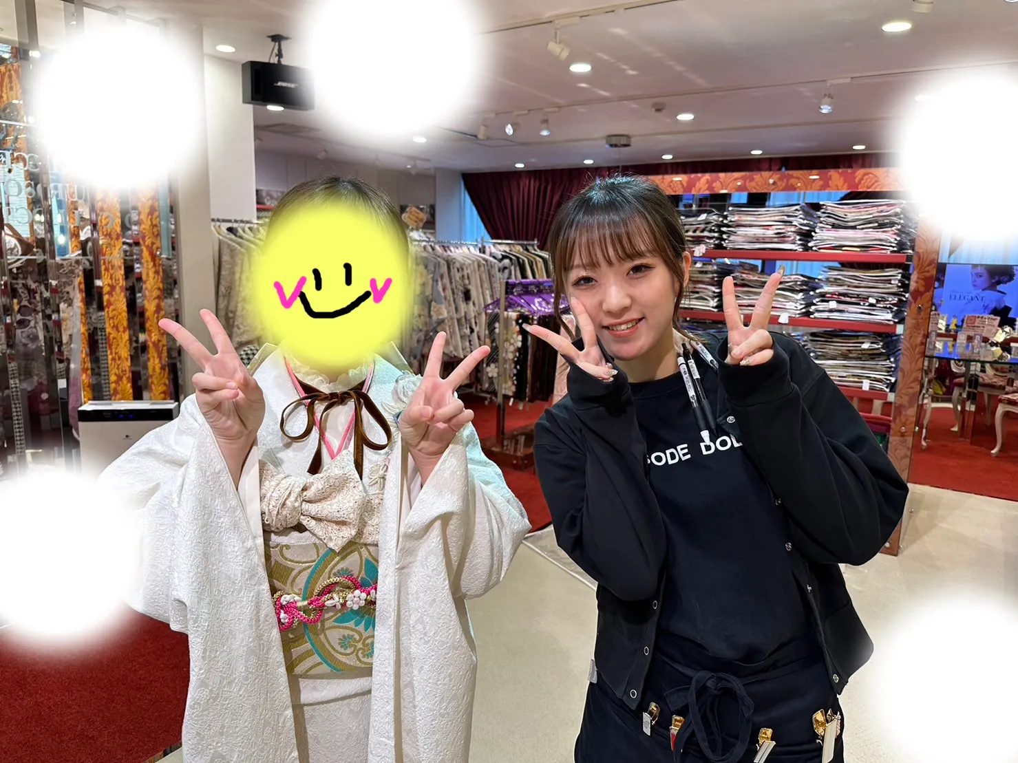 成人式 前撮り 梅田 袴 くすみカラー かわいい イマドキ 淡色 古典 タカゼン 撮影