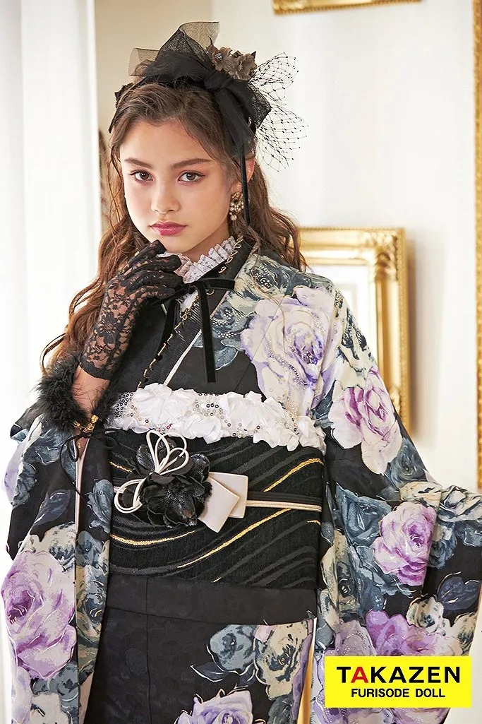 成人式 レンタル 振袖 可愛い 今どき 淡い色 ヘップバーン