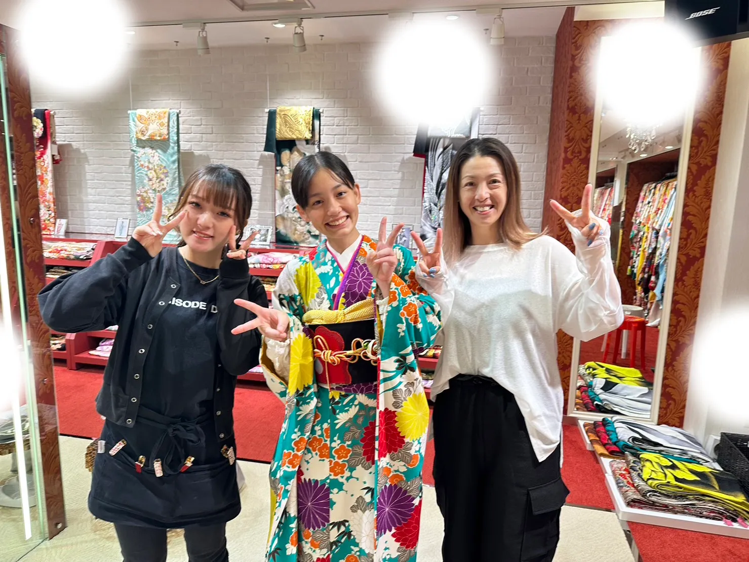袴レンタル 振袖レンタル くすみ キラキラ かわいい 梅田 大阪 安い イマドキ 古典 くすみカラー 前撮り ヴィンテージ 渋い
