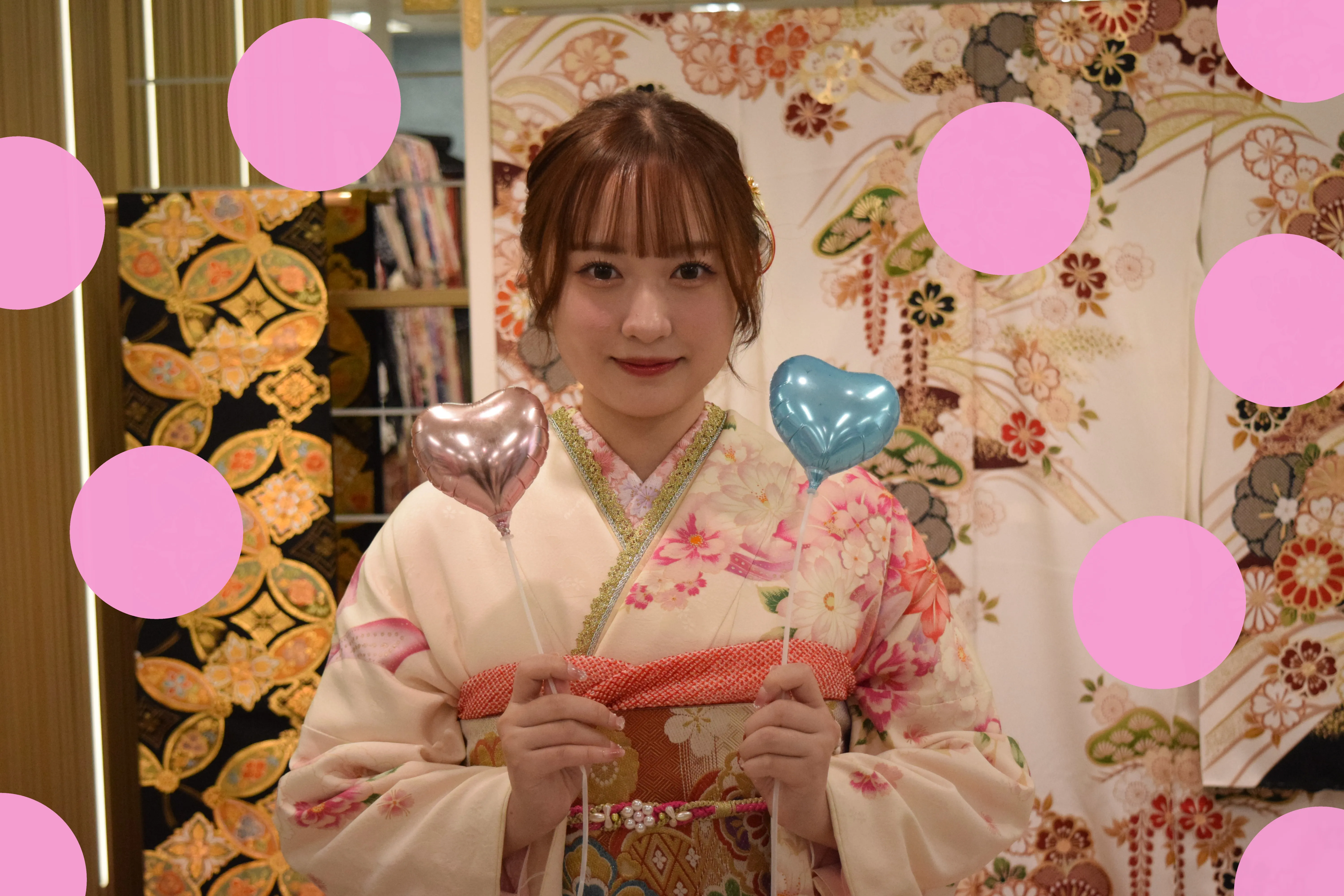 前撮り 振袖 撮影会 成人式 かわいい キュート 大阪 なんば 心斎橋