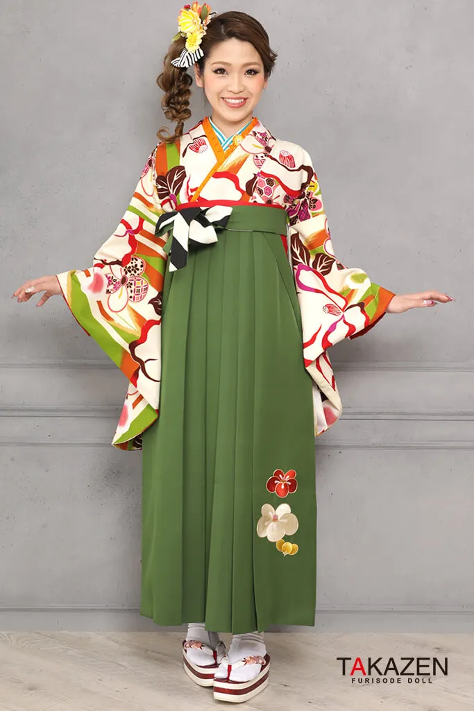玉城ティナ×紅一点 袴レンタル 卒業式袴