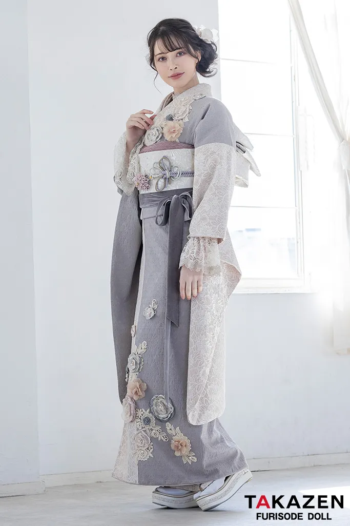 成人式 レンタル 振袖 可愛い 今どき 淡い色