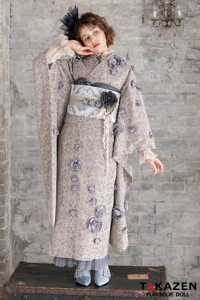 成人式 レンタル 振袖 可愛い 今どき 淡い色