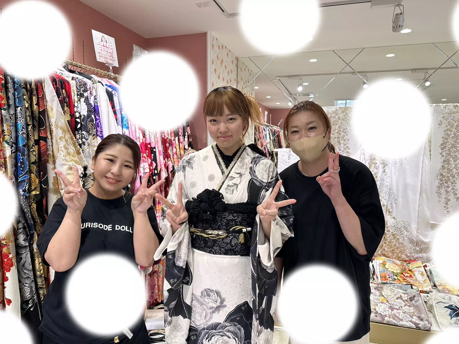 【TAKAZEN姫路店】♡2日 キラキラ可愛い!TAKAZENオリジナル☆ヘップバーンのお振袖の可愛い高砂市2025年成人の姫ちゃんご紹介♡
