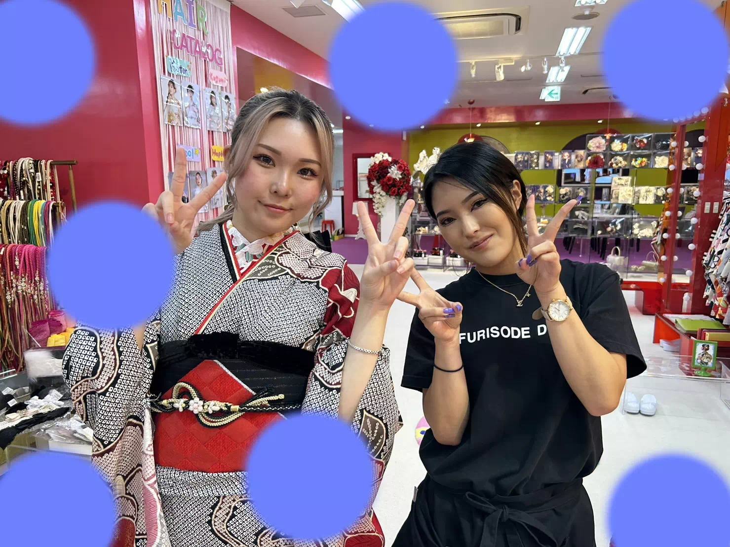 TAKAZEN神戸店 前撮り撮影会 成人式 振袖レンタル カッコイイ ヴィンテージスタイル