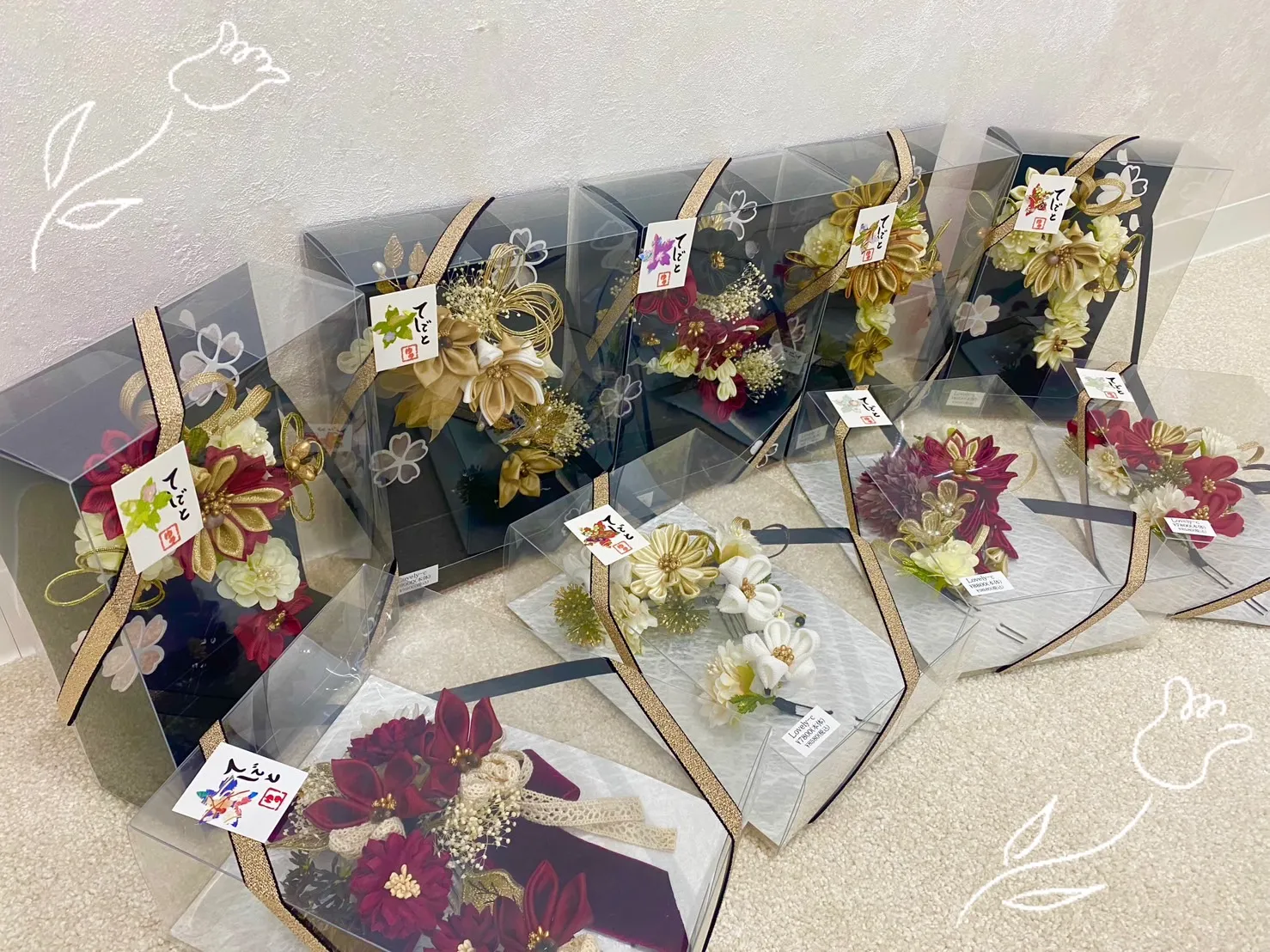 【TAKAZEN橿原店】29日♡ふわふわ女の子らしいくすみ系からはんなり可愛い古典系まで!新作髪飾り入荷のお知らせ♡