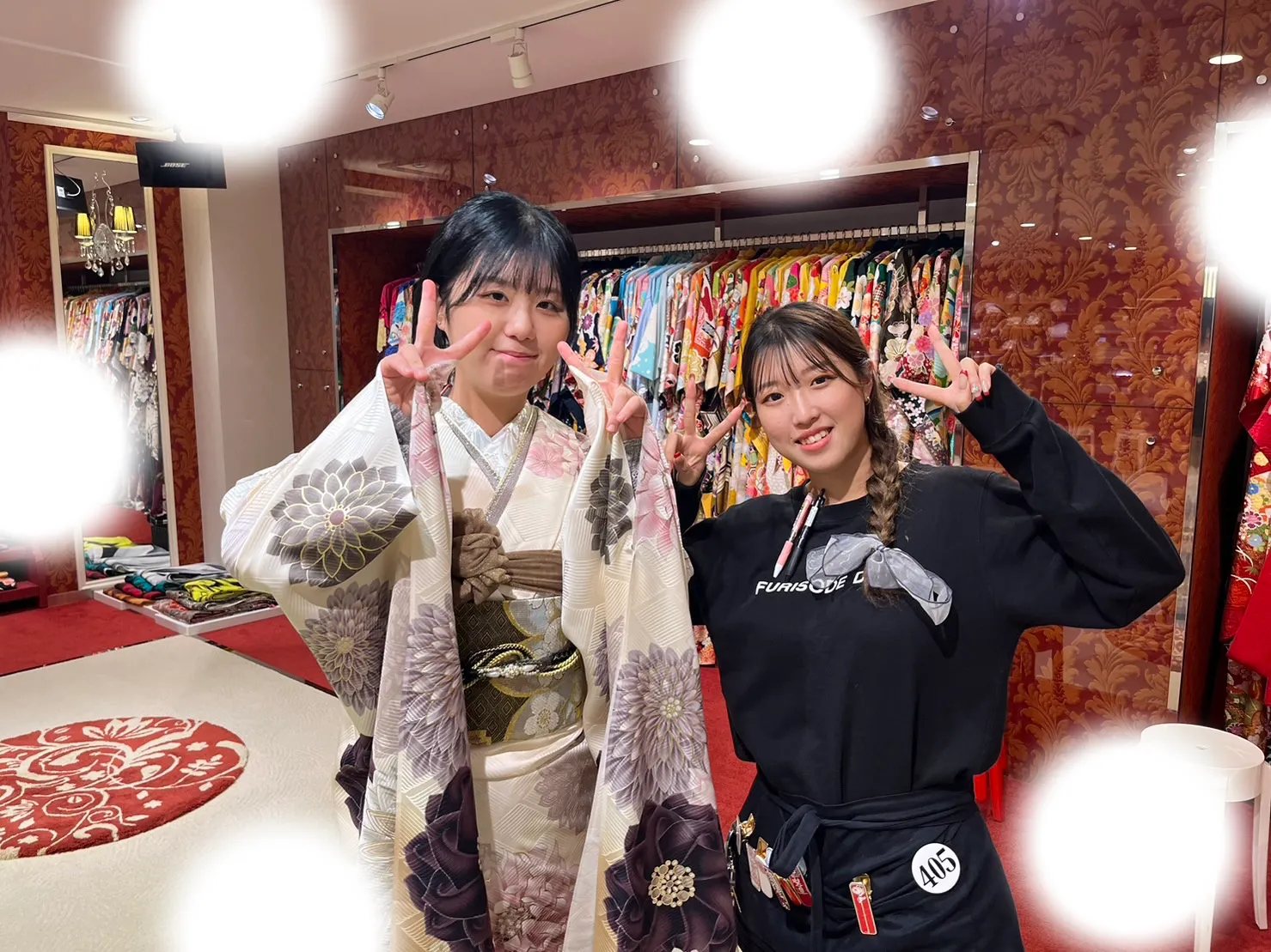 袴 振袖 レンタル 大阪 梅田 安い かわいい イマドキ くすみカラー レース オシャレ 派手 被らない 個性的 シンプル 前撮り ペット可