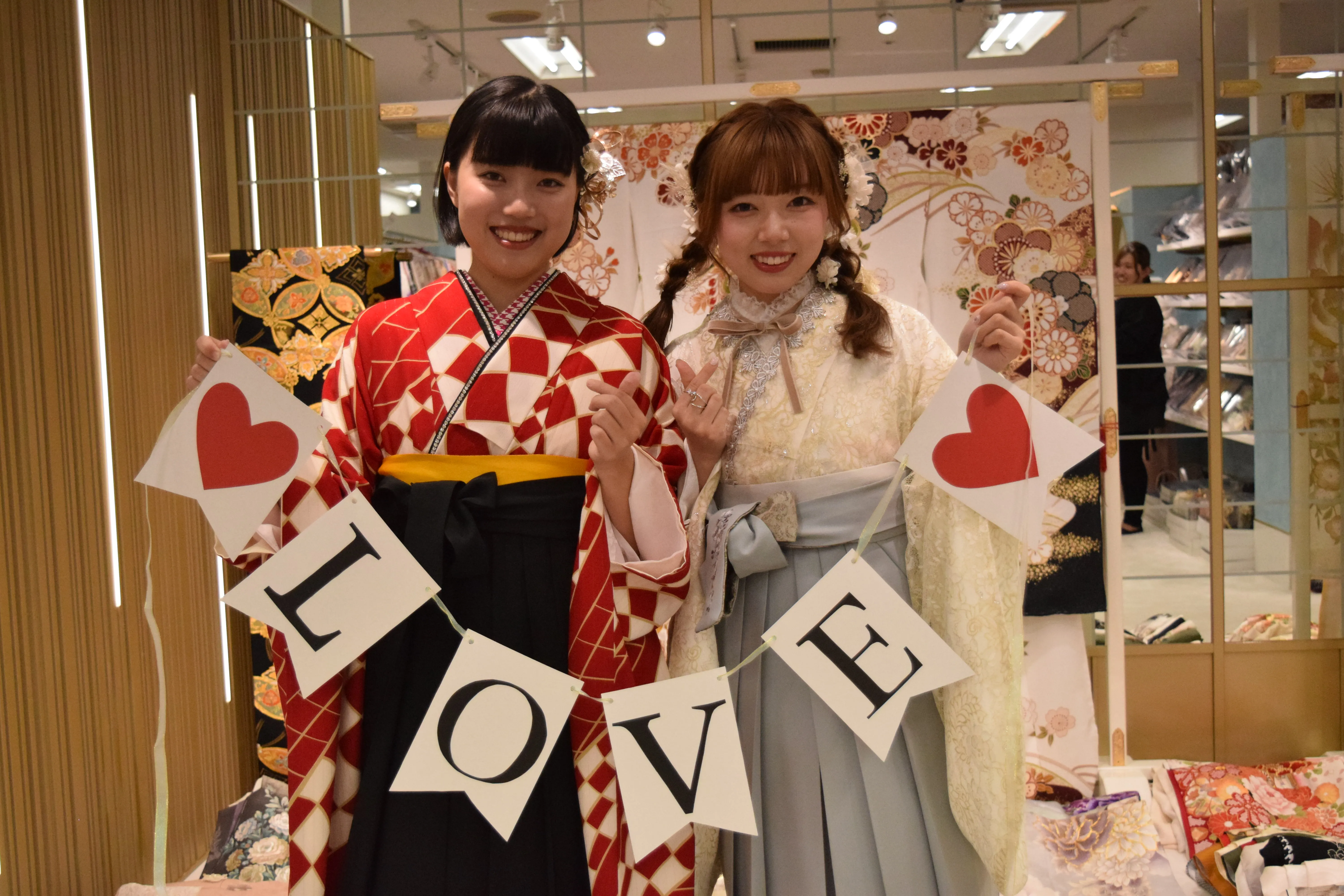 袴 卒業式 なんば 大阪 心斎橋 かわいい イマドキ