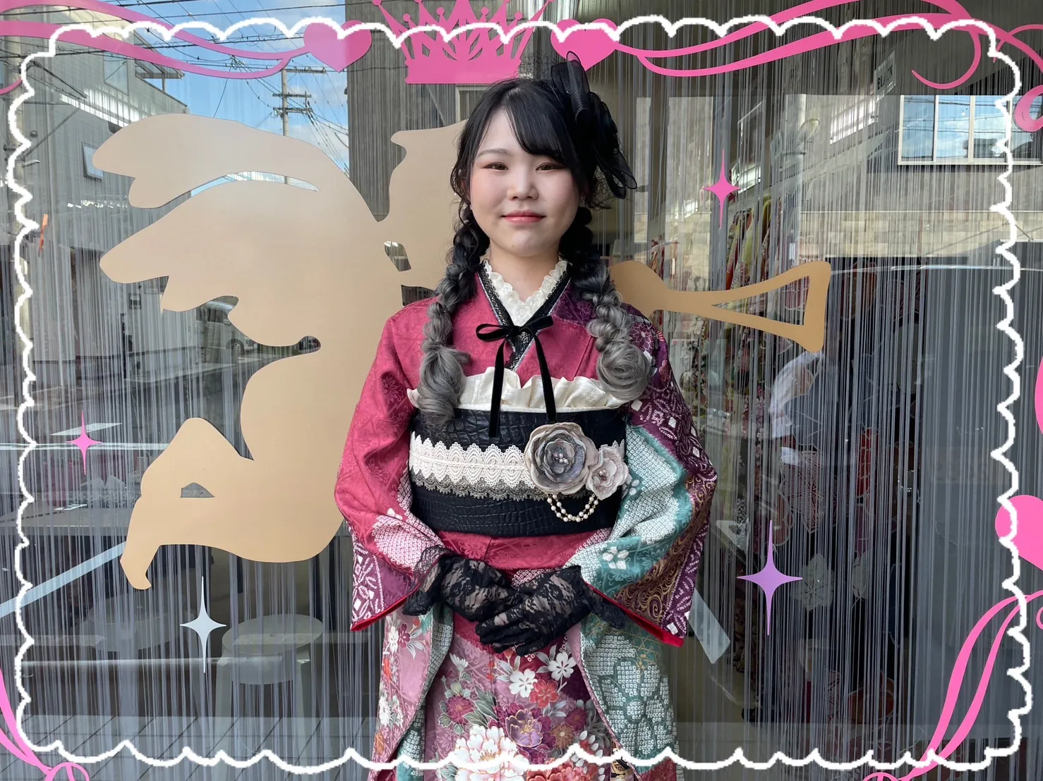 振袖　前撮り撮影会　可愛い　おしゃれ