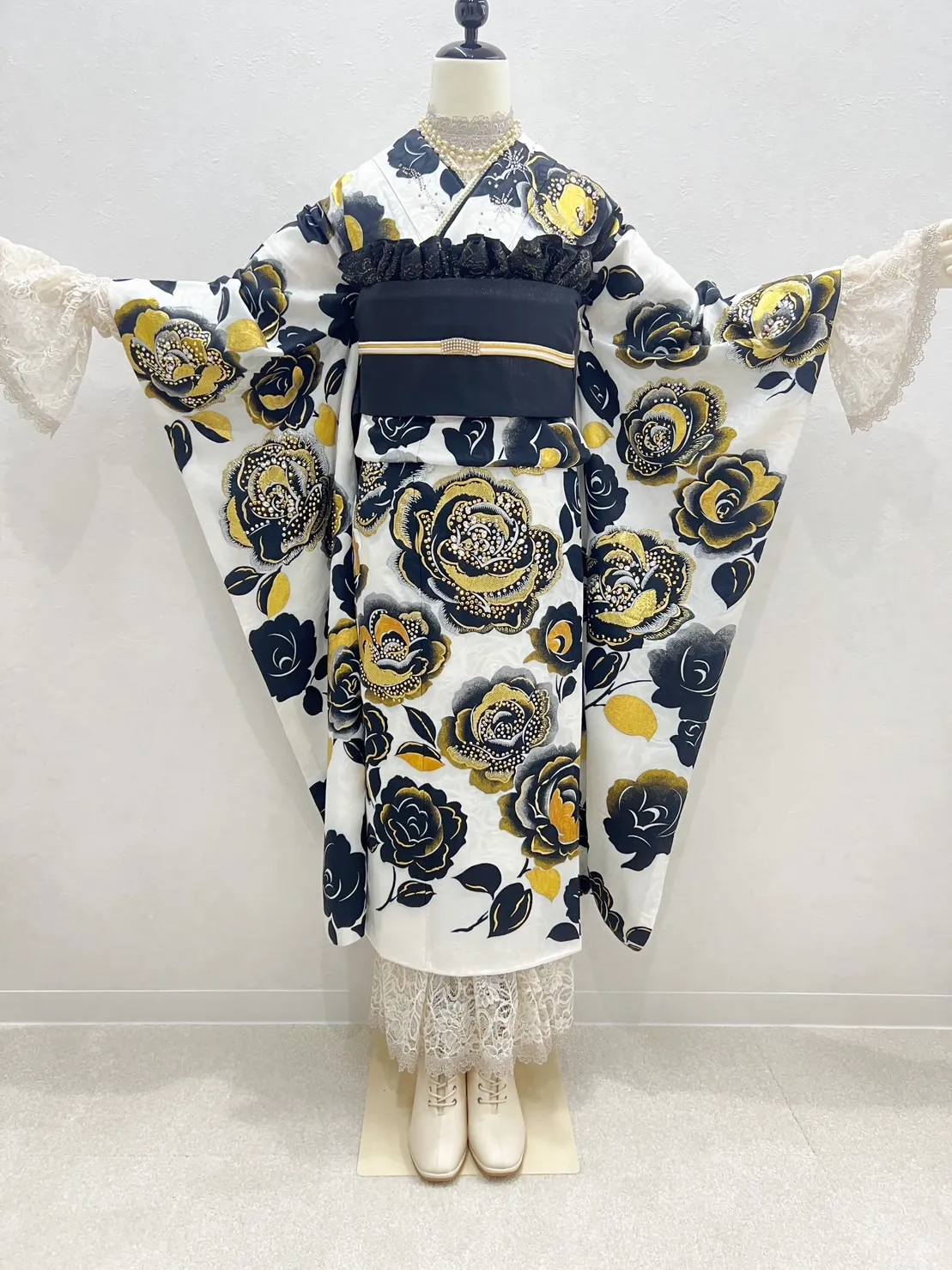 振袖レンタル 奈良 橿原 かわいい おしゃれ 個性派 かわいい かっこいい くすみ イマドキ