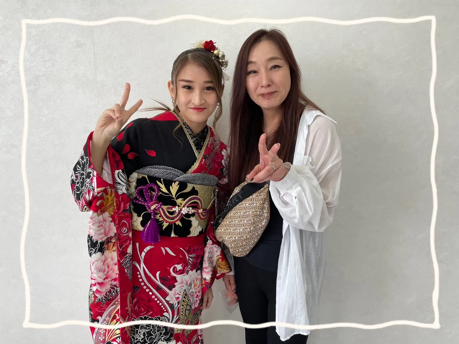振袖レンタル 奈良 橿原 かわいい おしゃれ 個性派 かわいい かっこいい 赤