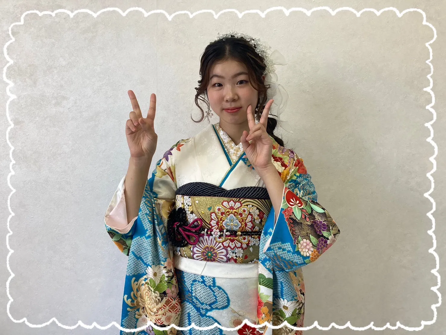 振袖レンタル 奈良 橿原 かわいい おしゃれ 個性派 かわいい かっこいい くすみ イマドキ