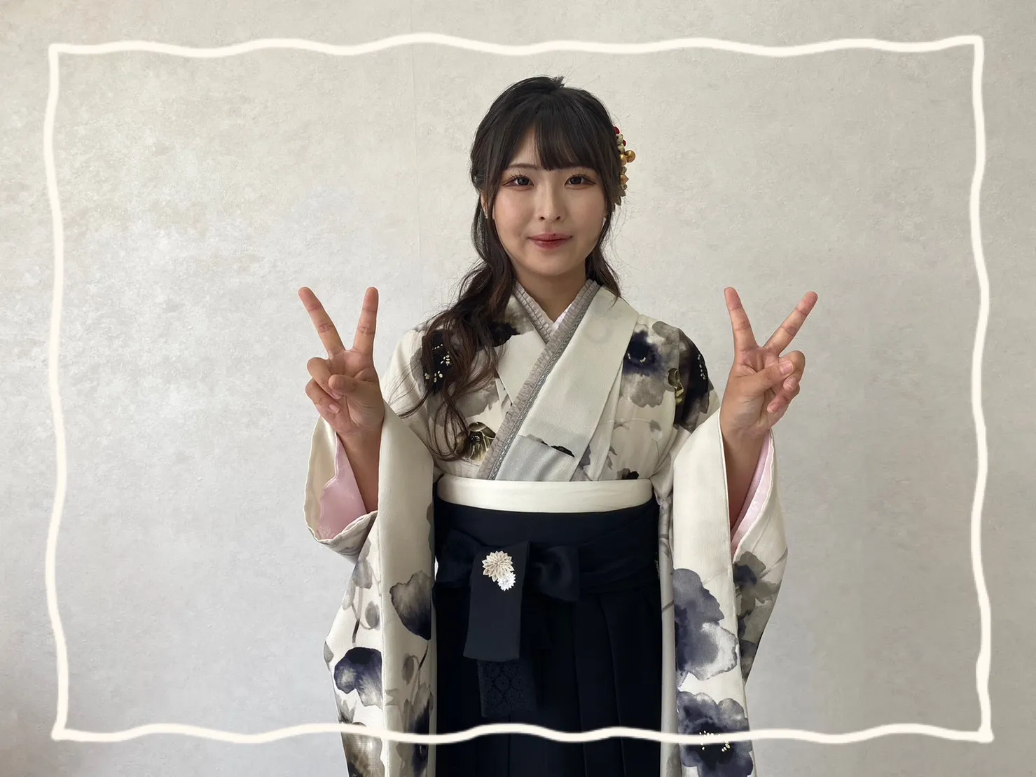 袴レンタル 奈良 橿原 かわいい おしゃれ 個性派 かわいい かっこいい くすみ イマドキ