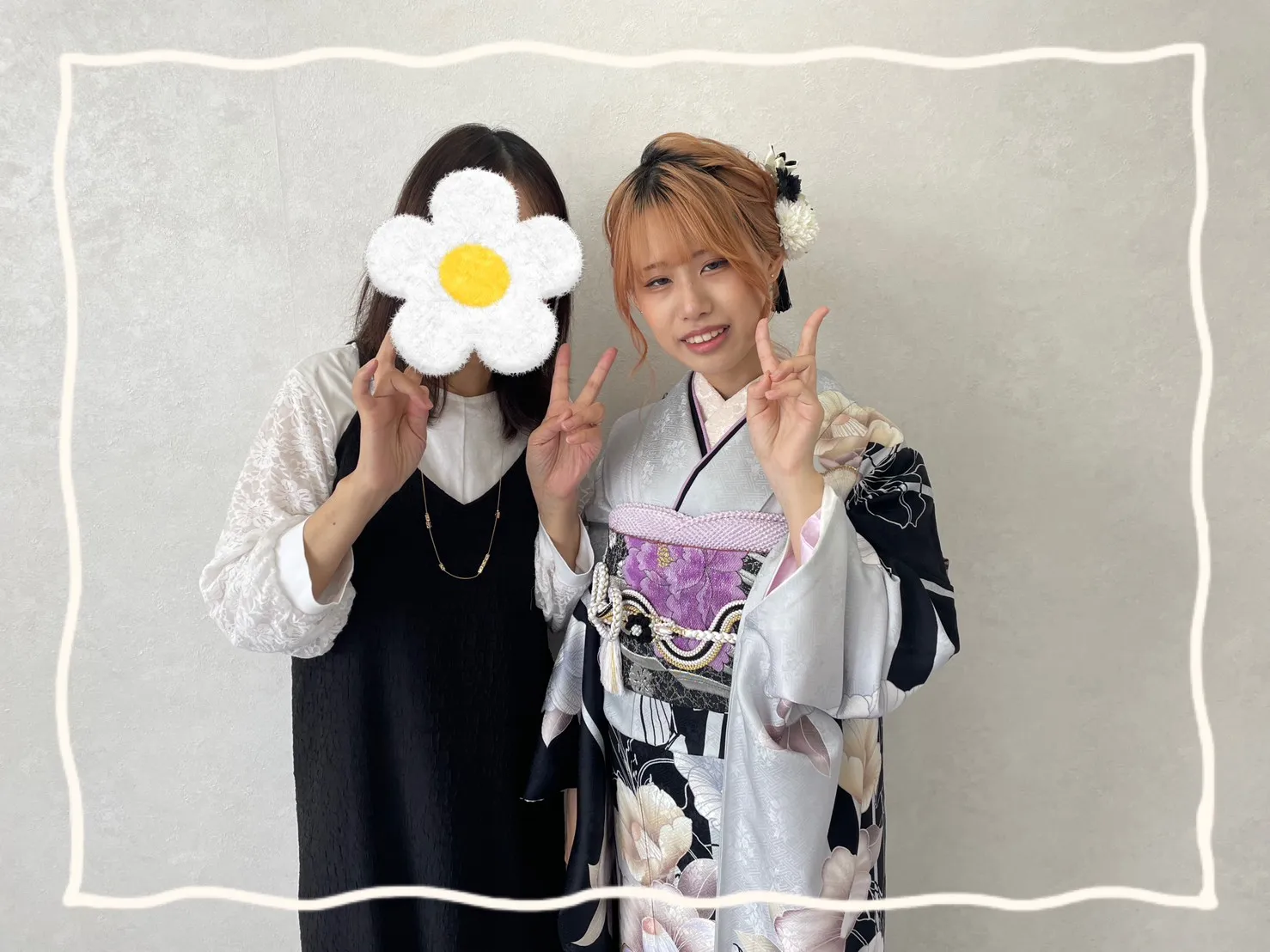 振袖レンタル 奈良 橿原 かわいい おしゃれ 個性派 かわいい かっこいい くすみ イマドキ