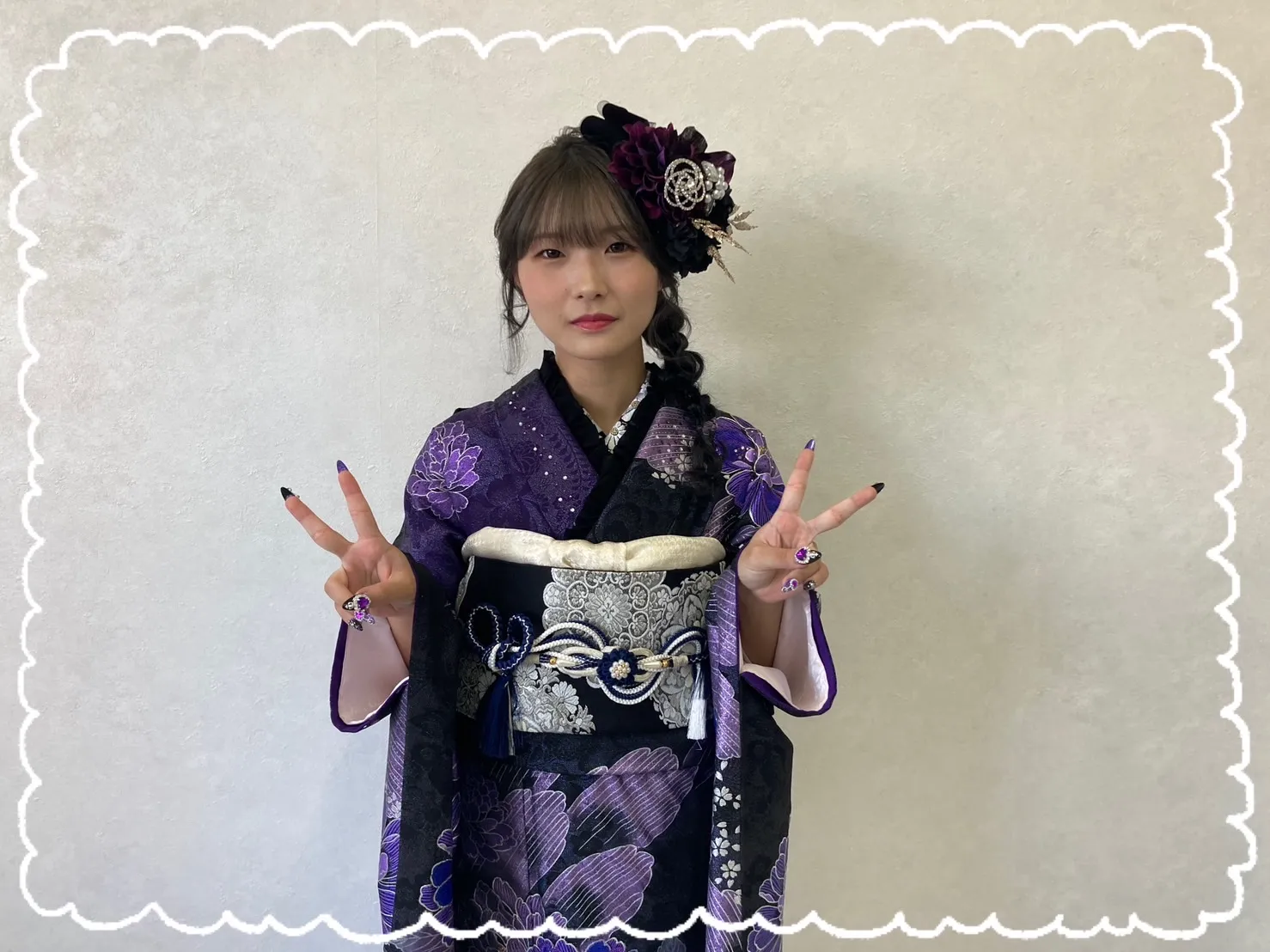 振袖レンタル 奈良 橿原 かわいい おしゃれ 個性派 かわいい かっこいい くすみ イマドキ