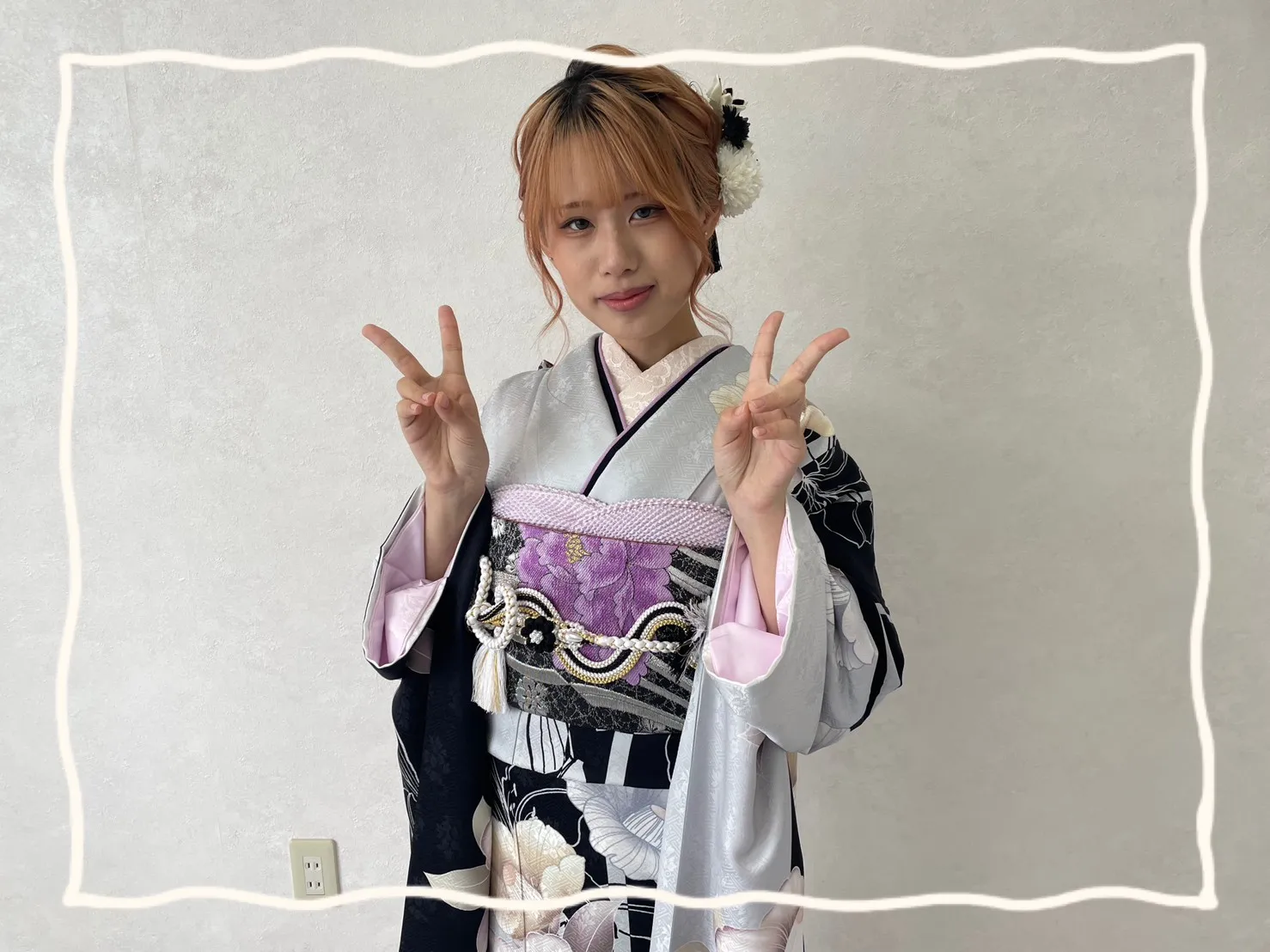振袖レンタル 奈良 橿原 かわいい おしゃれ 個性派 かわいい かっこいい くすみ イマドキ