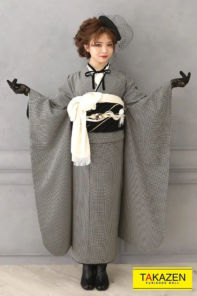 振袖レンタル 奈良 橿原 かわいい おしゃれ 個性派 かわいい かっこいい くすみ イマドキ