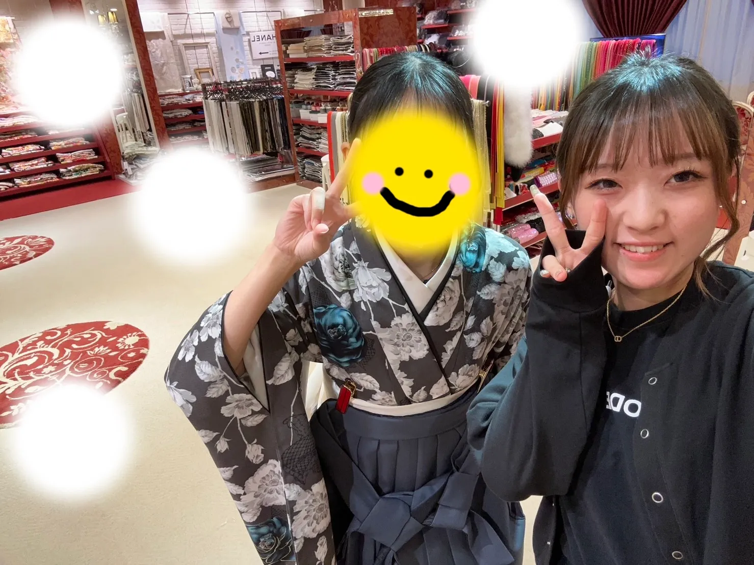 成人式 前撮り 梅田 袴 くすみカラー かわいい イマドキ 淡色 古典 タカゼン 撮影