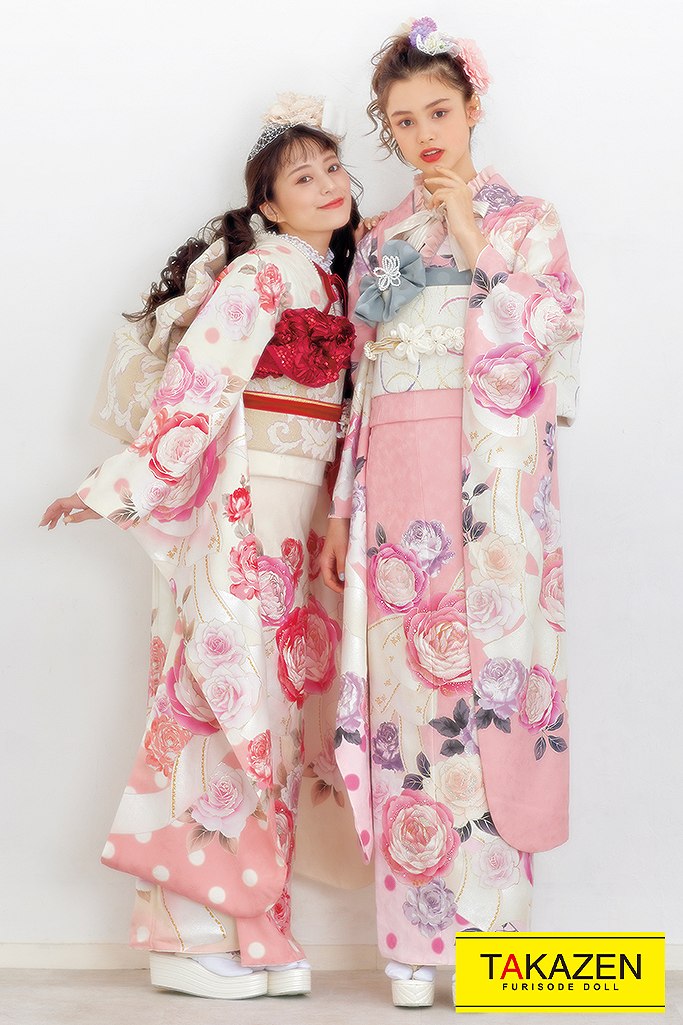 成人式 レンタル 振袖 可愛い 今どき 淡い色 キュート プリキュア ラブリー ガーリー ピンク くすみピンク ビビットピンク プリティ
