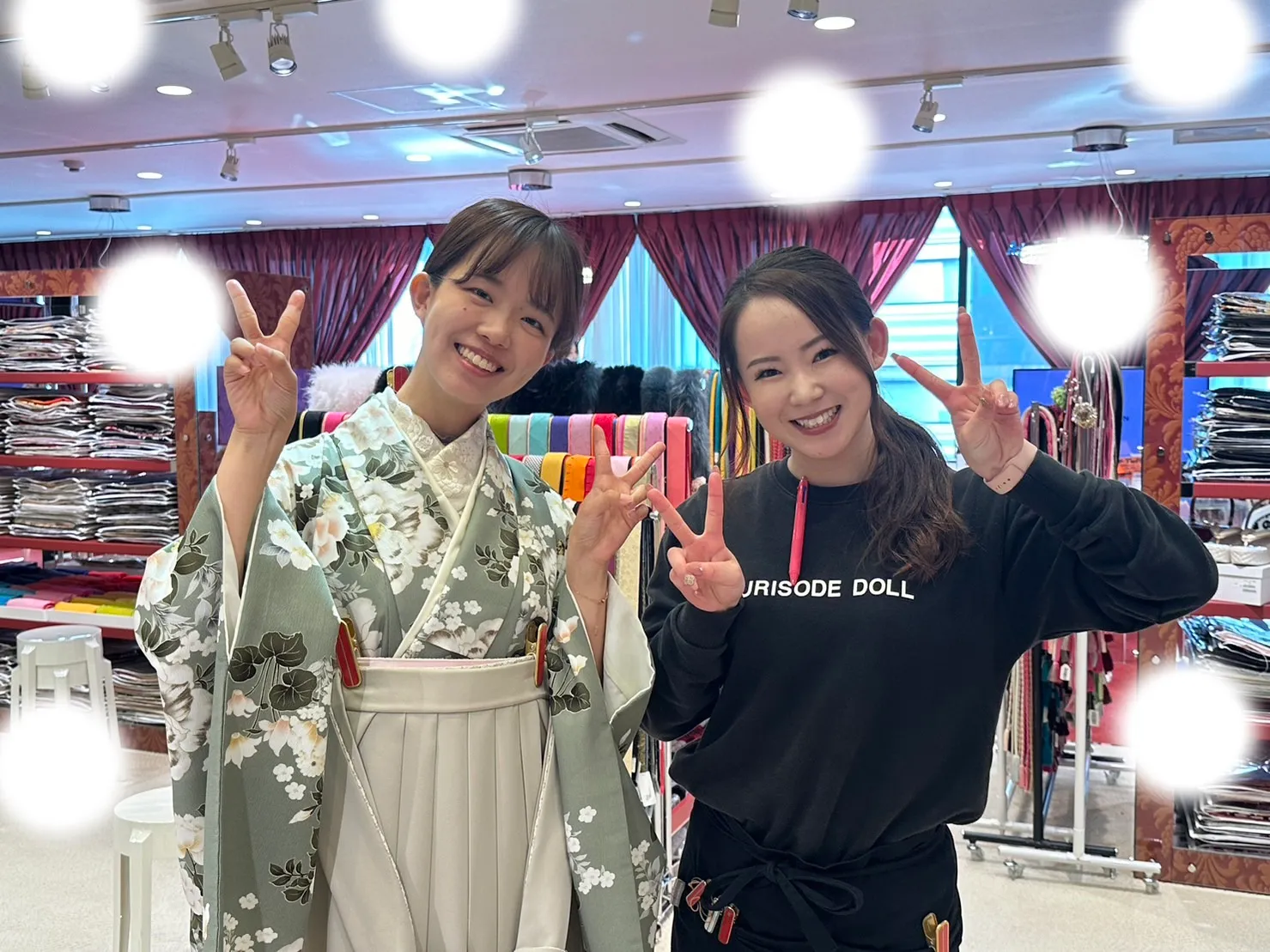 くすみカラー 卒業式 TAKAZEN 袴レンタル