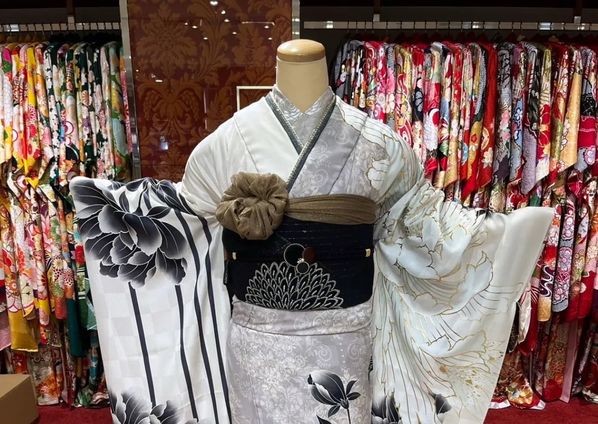 成人式 振袖 ヴィンテージ 梅田