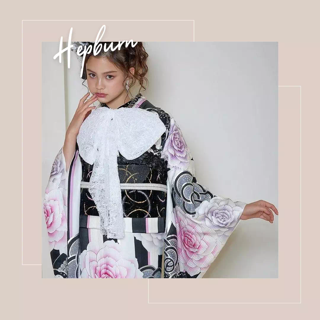 【TAKAZEN姫路店】♡25日 キラキラがワンポイントで可愛い!人気なヘップバーンシリーズのお振袖ご紹介♡