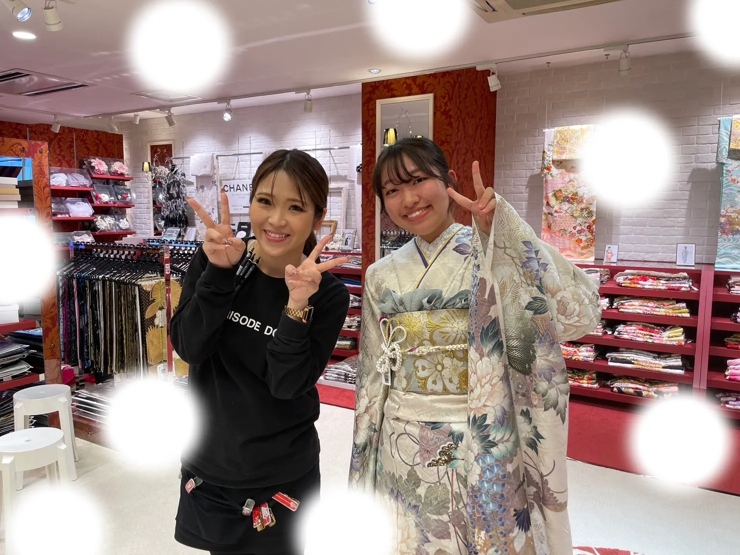 袴レンタル 大阪 梅田 前撮り 安い かわいい レース イマドキ 新作 くすみカラー 振袖レンタル 古典 白
