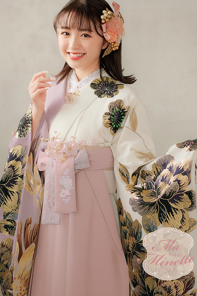 前撮り 卒業式 袴 髪飾り ヘアアレンジ ヘアメイク
